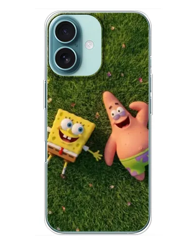 Чехол для iPhone 16 Plus с картинкой «Друзья на лужайке» Чехол для iPhone 16 Plus с картинкой «Друзья на лужайке»