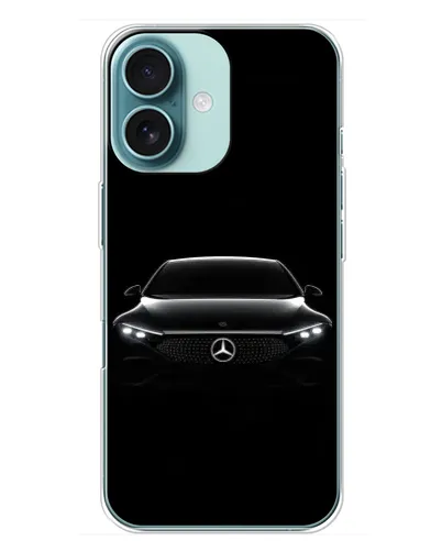 Чехол для iPhone 16 Plus с картинкой «Mercedes Vision — концепт» Чехол для iPhone 16 Plus с картинкой «Mercedes Vision — концепт»
