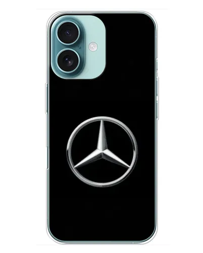 Чехол для iPhone 16 Plus с картинкой «Mercedes классический лого» Чехол для iPhone 16 Plus с картинкой «Mercedes классический лого»