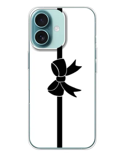 Чехол для iPhone 16 Plus с картинкой «Вертикальный бант» Чехол для iPhone 16 Plus с картинкой «Вертикальный бант»