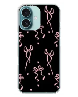 Чехол для iPhone 16 Plus с картинкой «Тонкие ленты»