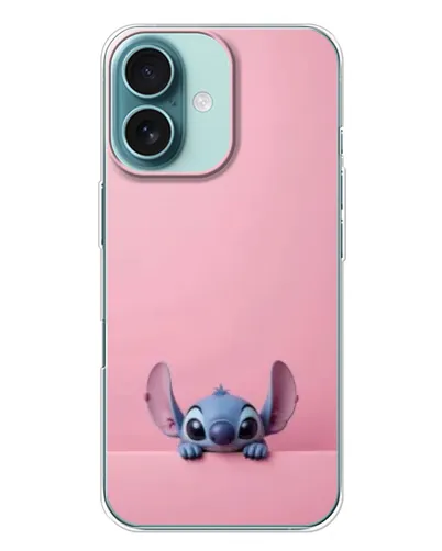 Чохол для iPhone 16 Plus з картинкою «Stitch визирає»