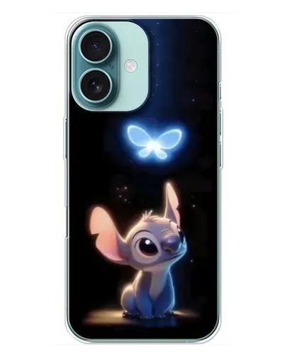 Чохол для iPhone 16 Plus з картинкою «Сяючий Стіч»