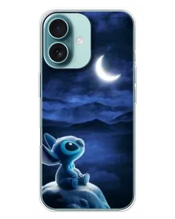 Чохол для iPhone 16 Plus з картинкою «Місячна ніч Стіча»