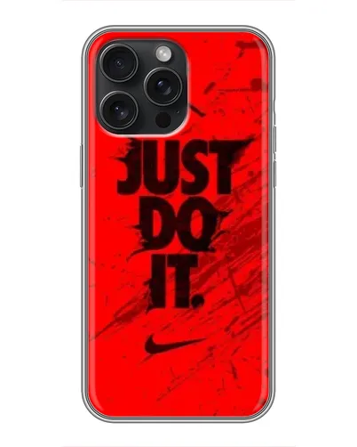 Чехол для iPhone 16 Pro Max с картинкой «Nike Just Do It»