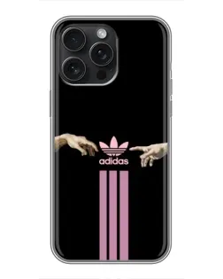 Чехол для iPhone 16 Pro Max с картинкой «Adidas Hands»