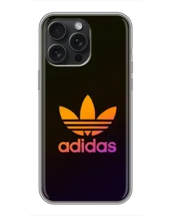 Чехол для iPhone 16 Pro Max с картинкой «Градиент Adidas»