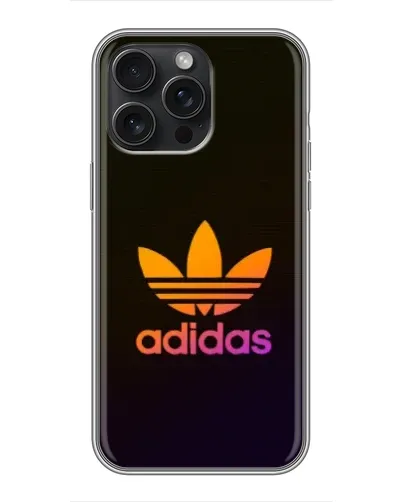 Чехол для iPhone 16 Pro Max с картинкой «Градиент Adidas»