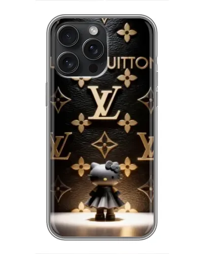 Чехол для iPhone 16 Pro Max с картинкой «Монограмма с фигурой»