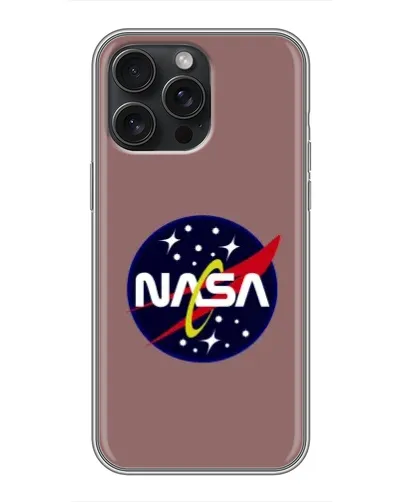 Чехол для iPhone 16 Pro Max с картинкой «NASA — ретро космос»