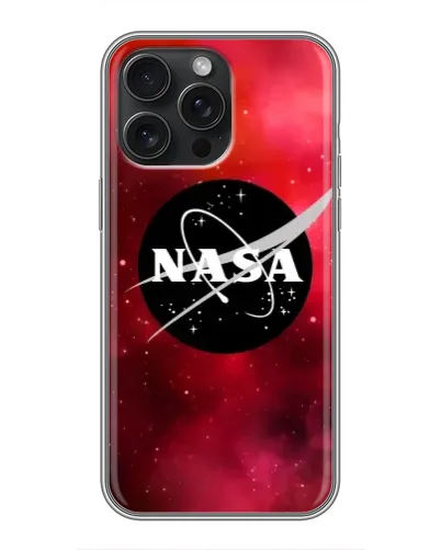 Чехол для iPhone 16 Pro Max с картинкой «NASA — красная туманность»