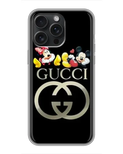 Чехол для iPhone 16 Pro Max с картинкой «Gucci — герои Disney» Чехол для iPhone 16 Pro Max с картинкой «Gucci — герои Disney»