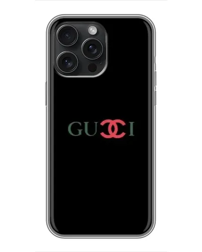 Чехол для iPhone 16 Pro Max с картинкой «Gucci — красный градиент» Чехол для iPhone 16 Pro Max с картинкой «Gucci — красный градиент»