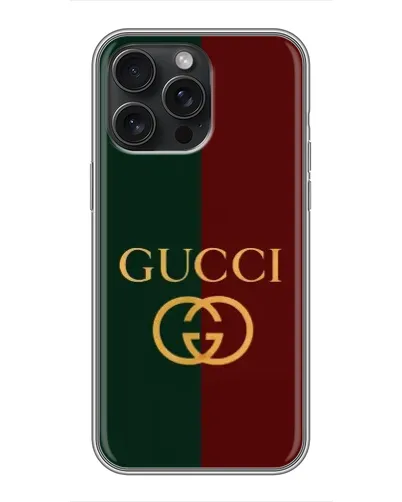 Чохол для iPhone 16 Pro Max з картинкою «Gucci — темно-зелений градієнт» Чохол для iPhone 16 Pro Max з картинкою «Gucci — темно-зелений градієнт»