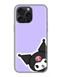 Чехол для iPhone 16 Pro Max с картинкой «Забавная Kuromi»
