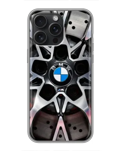 Чехол для iPhone 16 Pro Max с картинкой «BMW — деталь диска» Чехол для iPhone 16 Pro Max с картинкой «BMW — деталь диска»