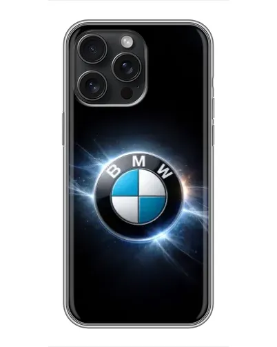 Чехол для iPhone 16 Pro Max с картинкой «BMW — неоновое сияние» Чехол для iPhone 16 Pro Max с картинкой «BMW — неоновое сияние»