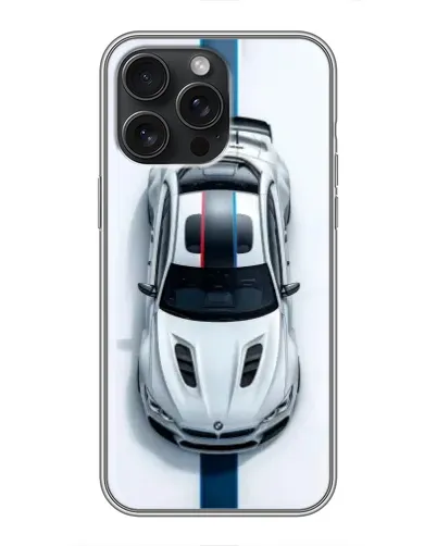 Чехол для iPhone 16 Pro Max с картинкой «Вид сверху — BMW M» Чехол для iPhone 16 Pro Max с картинкой «Вид сверху — BMW M»