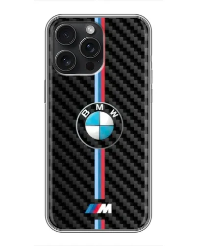 Чехол для iPhone 16 Pro Max с картинкой «Эмблема BMW и карбон» Чехол для iPhone 16 Pro Max с картинкой «Эмблема BMW и карбон»