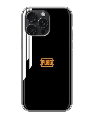 Чехол для iPhone 16 Pro Max с картинкой «PUBG — вертикальные линии»
