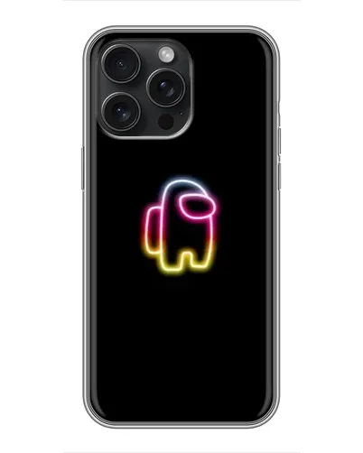 Чехол для iPhone 16 Pro Max с картинкой «Among Us градиент»