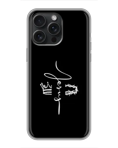 Чохол для iPhone 16 Pro Max з картинкою «Король Слави Jesus» Чохол для iPhone 16 Pro Max з картинкою «Король Слави Jesus»