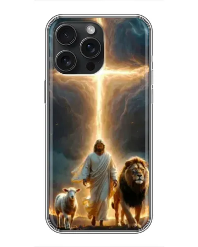 Чохол для iPhone 16 Pro Max з картинкою «Лев Юди та Світло» Чохол для iPhone 16 Pro Max з картинкою «Лев Юди та Світло»