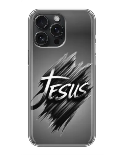 Чохол для iPhone 16 Pro Max з картинкою «Напис Jesus Graffiti» Чохол для iPhone 16 Pro Max з картинкою «Напис Jesus Graffiti»