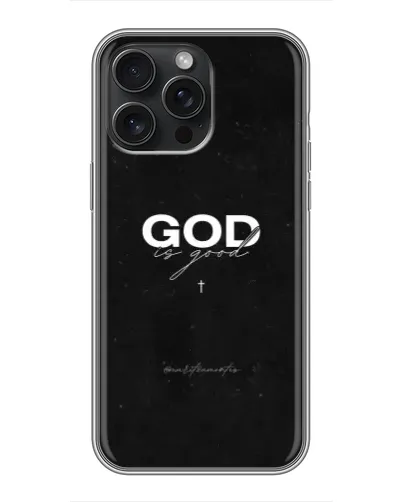 Чохол для iPhone 16 Pro Max з картинкою «GOD — Бог над усім» Чохол для iPhone 16 Pro Max з картинкою «GOD — Бог над усім»