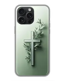 Чехол для iPhone 16 Pro Max с картинкой «Оливковая ветвь» Чехол для iPhone 16 Pro Max с картинкой «Оливковая ветвь»