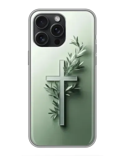 Чехол для iPhone 16 Pro Max с картинкой «Оливковая ветвь» Чехол для iPhone 16 Pro Max с картинкой «Оливковая ветвь»
