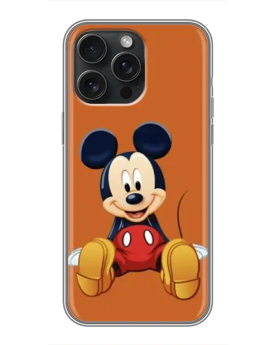 Чехол для iPhone 16 Pro Max с картинкой «Микки отдыхает»