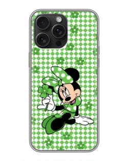 Чехол для iPhone 16 Pro Max с картинкой «Mickey в клетку»