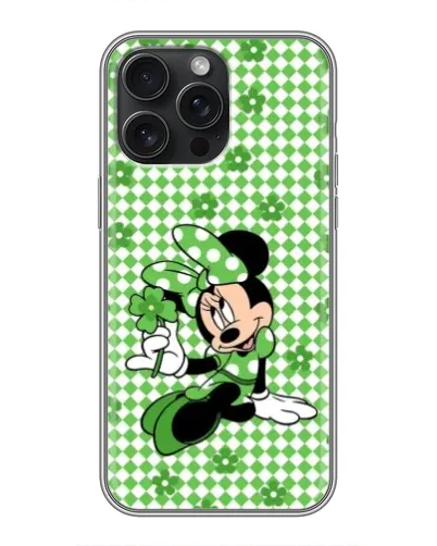 Чехол для iPhone 16 Pro Max с картинкой «Mickey в клетку»