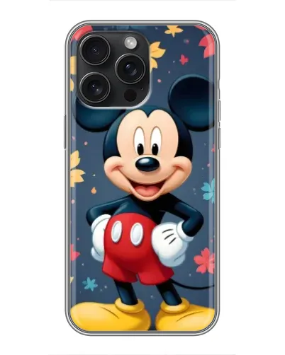 Чехол для iPhone 16 Pro Max с картинкой «Осенний Mickey Mouse»