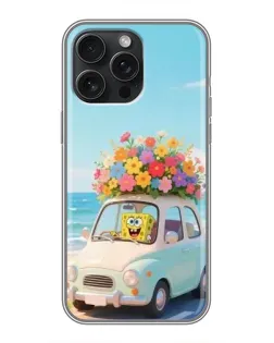 Чехол для iPhone 16 Pro Max с картинкой «Автомобильное путешествие» Чехол для iPhone 16 Pro Max с картинкой «Автомобильное путешествие»