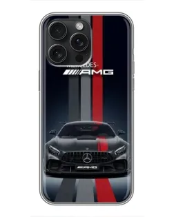 Чехол для iPhone 16 Pro Max с картинкой «Mercedes — белый карбон» Чехол для iPhone 16 Pro Max с картинкой «Mercedes — белый карбон»