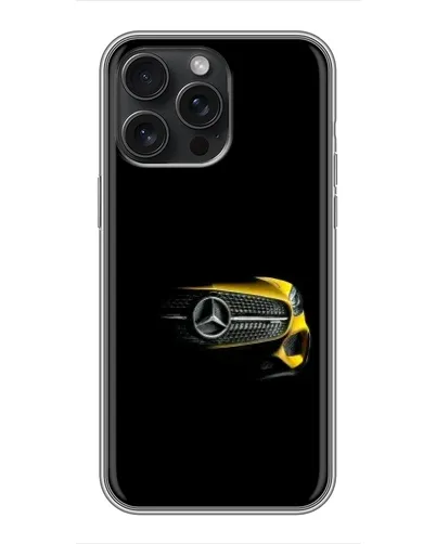 Чехол для iPhone 16 Pro Max с картинкой «Mercedes — ретро стиль»