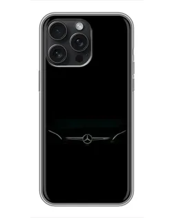 Чехол для iPhone 16 Pro Max с картинкой «Mercedes Stealth Look»