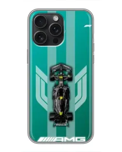 Чехол для iPhone 16 Pro Max с картинкой «Mercedes AMG Petronas»