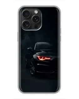 Чехол для iPhone 16 Pro Max с картинкой «Audi — хищный взгляд»