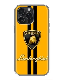 Чехол для iPhone 16 Pro Max с картинкой «Lamborghini Stripe желтый» Чехол для iPhone 16 Pro Max с картинкой «Lamborghini Stripe желтый»