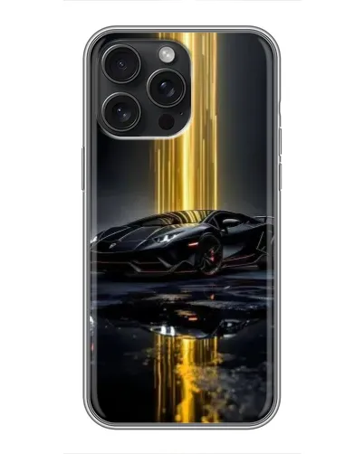 Чехол для iPhone 16 Pro Max с картинкой «Ночной Lamborghini драйв» Чехол для iPhone 16 Pro Max с картинкой «Ночной Lamborghini драйв»