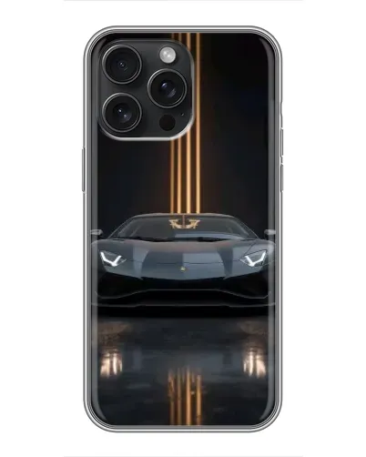 Чехол для iPhone 16 Pro Max с картинкой «Lamborghini золотые линии» Чехол для iPhone 16 Pro Max с картинкой «Lamborghini золотые линии»