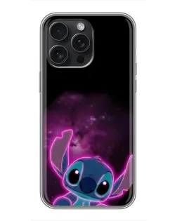 Чохол для iPhone 16 Pro Max з картинкою «Неоновий Stitch»