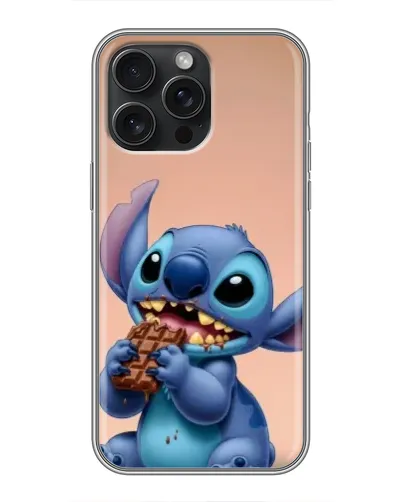 Чохол для iPhone 16 Pro Max з картинкою «Стіч їсть шоколад» Чохол для iPhone 16 Pro Max з картинкою «Стіч їсть шоколад»