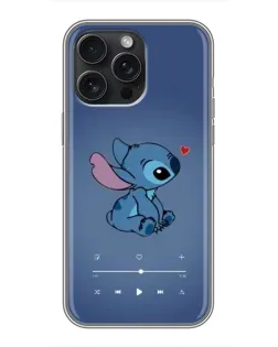 Чохол для iPhone 16 Pro Max з картинкою «Музичний Stitch»