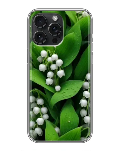 Чехол для iPhone 16 Pro Max с картинкой «Ландыши в зелени» Чехол для iPhone 16 Pro Max с картинкой «Ландыши в зелени»