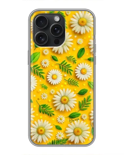 Чехол для iPhone 16 Pro Max с картинкой «Ромашковое солнце» Чехол для iPhone 16 Pro Max с картинкой «Ромашковое солнце»