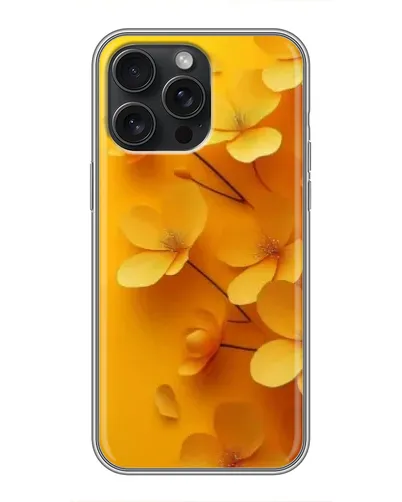 Чехол для iPhone 16 Pro Max с картинкой «Золотые лепестки» Чехол для iPhone 16 Pro Max с картинкой «Золотые лепестки»